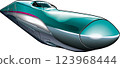 Realistic illustration of the Tohoku Shinkansen 123968444