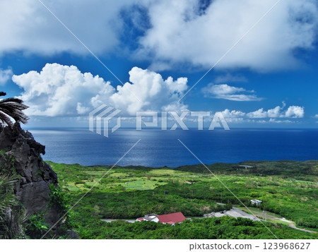 Cape Hedo seen from Mt. Daisekirin, Kunigami Village, Okinawa Prefecture Cape Hedo seen from Mt. Daisekirin, Kunigami Village, Okinawa Prefecture 123968627