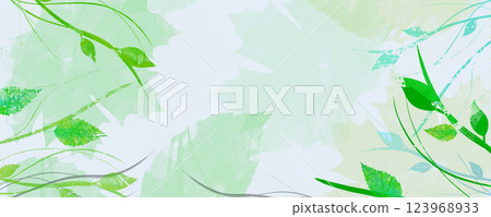 spring pastel drawing illustration banner 123968933