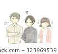 家長和男學生心情不好 123969539
