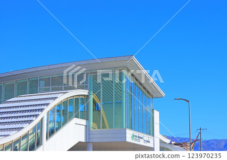 Scenery of Matsumoto Station, Matsumoto City, Nagano Prefecture 123970235