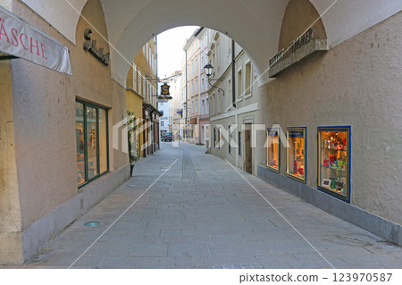 薩爾茨堡的街道 123970587