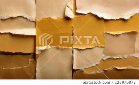 《AI圖像》撕碎的紙張背景素材 《AI圖像》撕碎的紙張背景素材 123970872