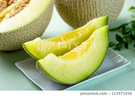 Cut melon 123971450