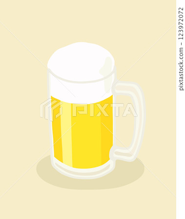 simple beer hand drawn illustration 123972072