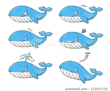 Whale Set 123972319