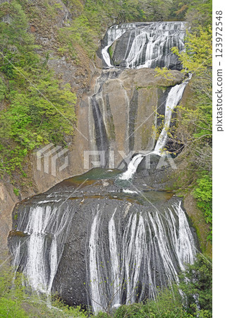 Fukuroda Falls as seen from the second observation deck 123972548