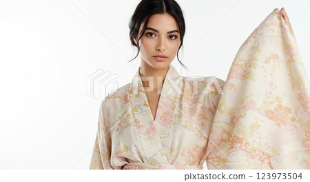 美麗的和服女人 美麗的和服女人 123973504