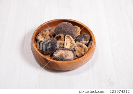 Mushroom chips Mushroom chips 123974212