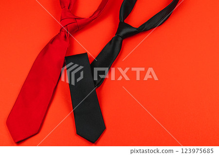 Gifts for fathers day featuring elegant ties to celebrate dad 123975685