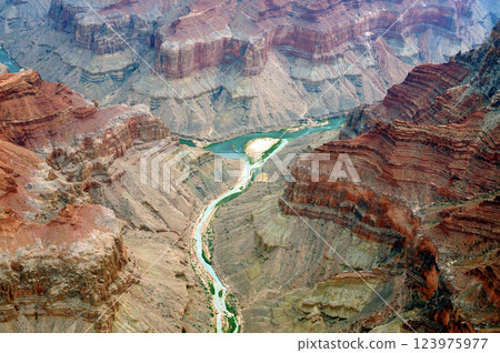 Aerial View Grand Canyon Arizona 123975977