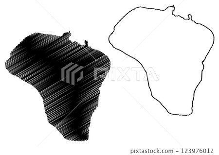 Lake Abijatta (Africa, Federal Democratic Republic of Ethiopia) map vector illustration, scribble sketch map Lake Abijatta (Africa, Federal Democratic Republic of Ethiopia) map vector illustration, scribble sketch map 123976012