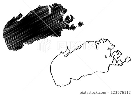 Lake Etosha Pan (Africa, Republic of Namibia) map vector illustration, scribble sketch map Lake Etosha Pan (Africa, Republic of Namibia) map vector illustration, scribble sketch map 123976112