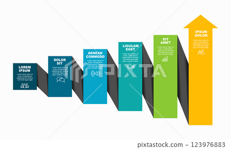 Infographic design template with place for your data. Vector illustration. 123976883