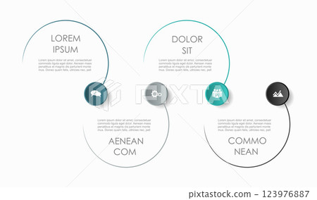Infographic design template with place for your data. Vector illustration. Infographic design template with place for your data. Vector illustration. 123976887