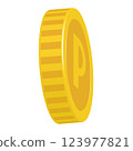 Point coin illustration 04 123977821