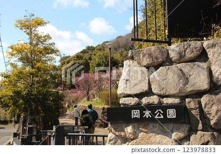 岡本公園及其梅林 123978833