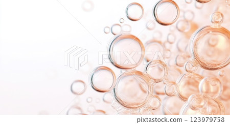 Macro texture of transparent liquid bubbles Macro texture of transparent liquid bubbles 123979758