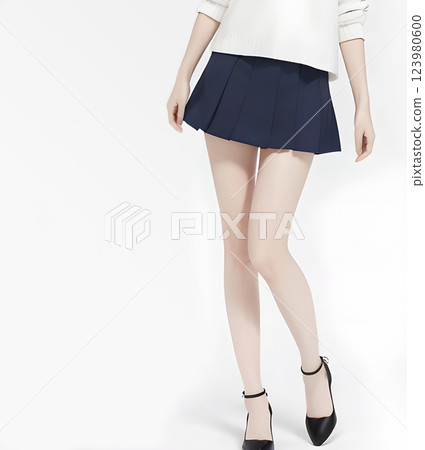 Beautiful legs model 123980600