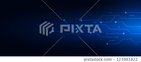 Circuit board texture with communication technology concept. Creative vector illustration Circuit board texture with communication technology concept. Creative vector illustration 123981822