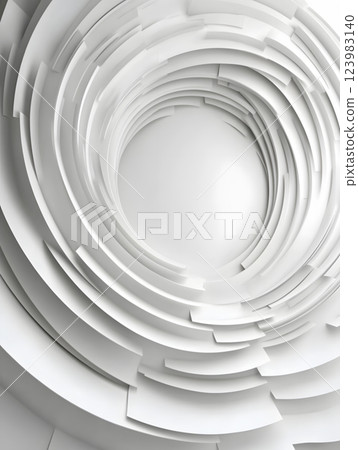 gradient abstract background with fabric waves. Realistic luxury wallpaper with lines for design 123983140