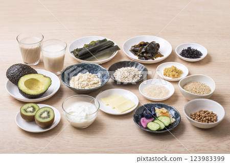 Intestinal health food ingredients, health food ingredients, image material 123983399