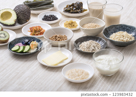 Intestinal health food ingredients, health food ingredients, image material Intestinal health food ingredients, health food ingredients, image material 123983432