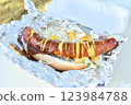 hot dog  123984788