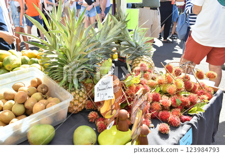 Fresh fruit 123984793