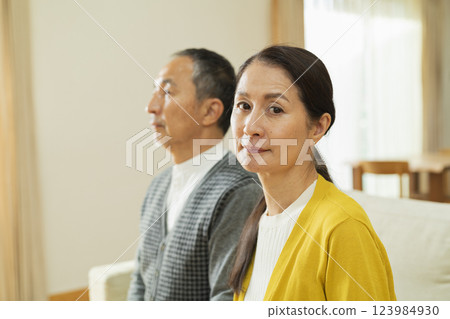 Portrait of a middle-aged couple Portrait of a middle-aged couple 123984930