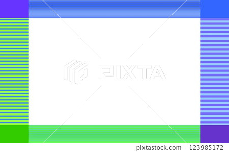 Border pattern frame pastel color 123985172