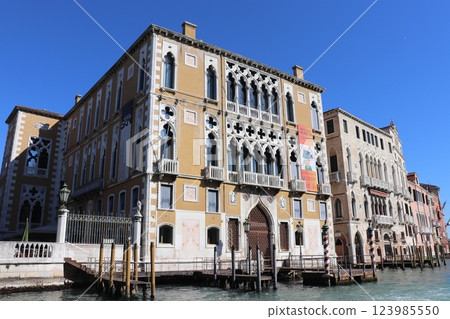 World Heritage Site: Venice, Grand Canal, Italy World Heritage Site: Venice, Grand Canal, Italy 123985550