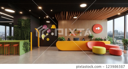 cute kitten on the window cute kitten on the window 123986387