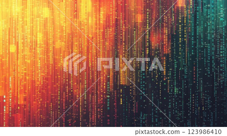 cute kitten on the window 123986410