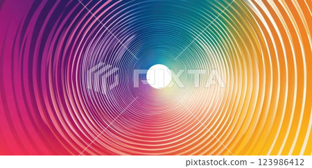 cute kitten on the window 123986412