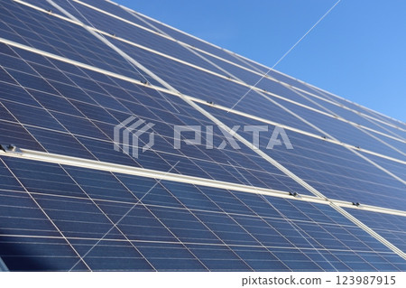 solar panel  123987915