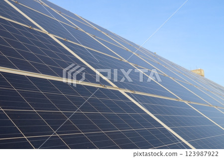 太陽能板 太陽能板 123987922