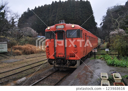 Kominato Railway Tsukizaki Station Kominato Railway Tsukizaki Station 123988616