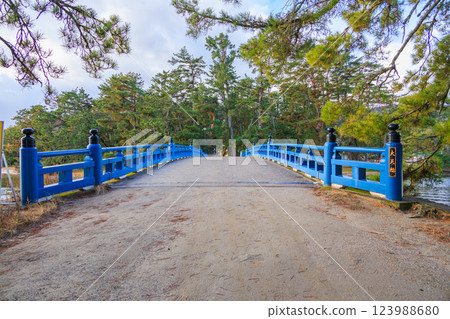 Amanohashi of Amanohashidate 123988680