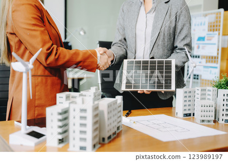Business team people planning hand using laptop for working technology and business Net zero and carbon neutral Business team people planning hand using laptop for working technology and business Net zero and carbon neutral 123989197