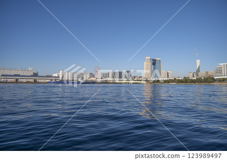 The view from Ariake Nishifuto Park The view from Ariake Nishifuto Park 123989497