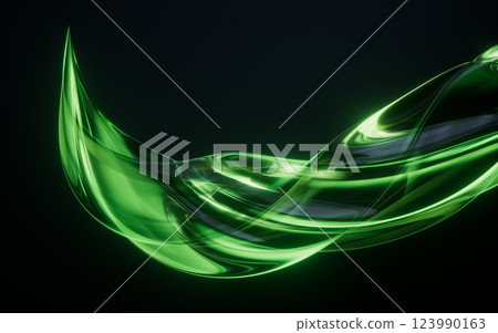 silky, wave, silk 123990163