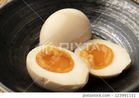調味蛋、調味雞蛋、溏心蛋 調味蛋、調味雞蛋、溏心蛋 123991131
