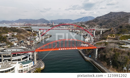 音頭海峽【音頭大橋、第二音頭大橋、清盛陵】無人機空拍_KONDB_007 音頭海峽【音頭大橋、第二音頭大橋、清盛陵】無人機空拍_KONDB_007 123991202