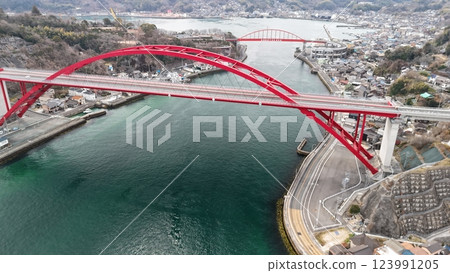 音頭海峽【音頭大橋、第二音頭大橋、清盛陵】無人機空拍_KONDB_012 音頭海峽【音頭大橋、第二音頭大橋、清盛陵】無人機空拍_KONDB_012 123991205