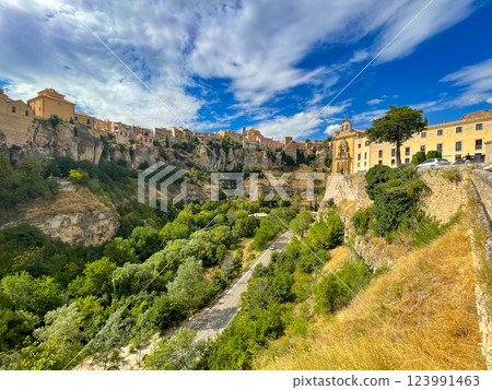 Spain: Historic walled city of Cuenca 123991463
