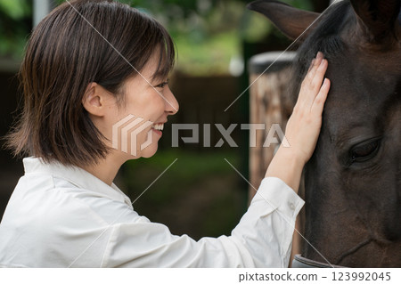 horse, female, females 123992045