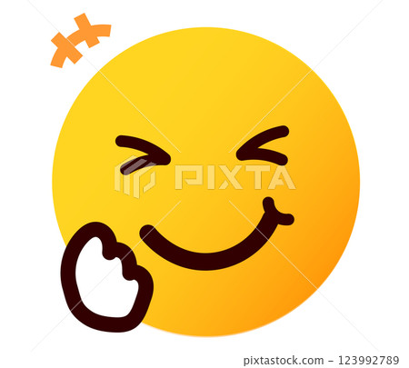 表情符號、表情符號、臉部表情插畫、笑 123992789