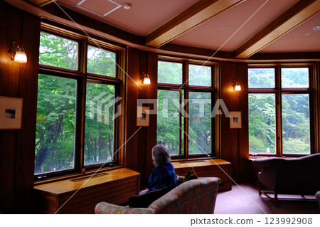 A view from the window 123992908