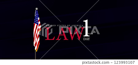 Honoring the Legal System United States Law Day on May 1st 123993107